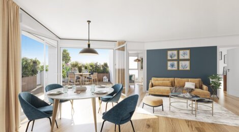 Programme immobilier neuf Les Jardins des Mauges - Cholet : appartements neufs du 2 au 4 pièces proche gare et centre-ville (49300) - Référence : 15397