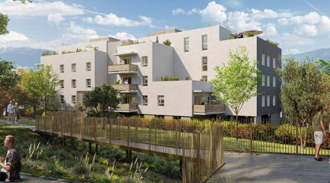 Programme immobilier neuf Effet Vercors - Claix à moins de 30 min du centre de Grenoble (38640) - Référence : 15449