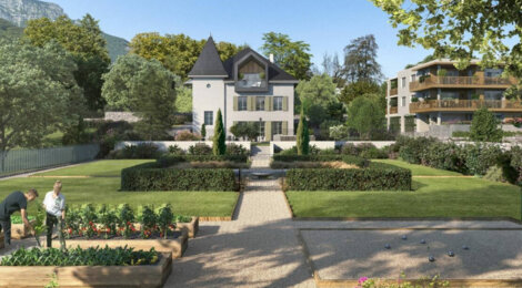 Programme immobilier neuf Maison Férédie - Claix réhabilitation d’une maison de maître au bord du Drac (38640) - Référence : 15451