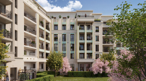 Programme immobilier neuf Clam'art - Clamart : 55 appartements neufs du studio au 5 pièces à 6 km de Paris (92140) - Référence : 10823