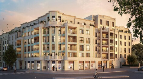 Programme immobilier neuf Clam'art - Clamart : 55 appartements neufs du studio au 5 pièces à 6 km de Paris (92140) - Référence : 10823