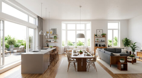 Programme immobilier neuf L'Égérie - Clamart : appartements neufs du studio au T5 à 300 m du tramway T6 Pavé Blanc (92140) - Référence : 15919