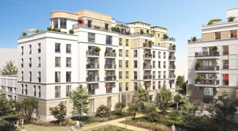 Programme immobilier neuf L'Orfèvre - Clamart : Appartements studio–T6 avec terrasses, jardins privatifs et proximité Grand Canal (92140) - Référence : 18024
