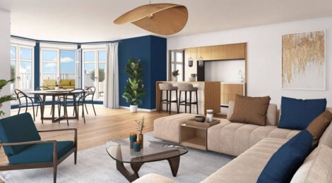 Programme immobilier neuf L'Orfèvre - Clamart : Appartements studio–T6 avec terrasses, jardins privatifs et proximité Grand Canal (92140) - Référence : 18024