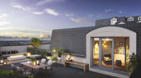 Programme immobilier neuf LUTECIA - Clamart : Appartements T2–T5 avec terrasses, parking sécurisé et proximité arrêt T6 Soleil Levant (92140) - Référence : 14767