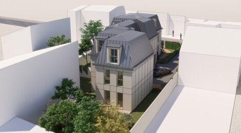 Programme immobilier neuf 204 Renaudin - Clamart maisons  à proximité de la gare Transilien N (92140) - Référence : 12789