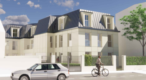 Programme immobilier neuf 204 Renaudin - Clamart maisons  à proximité de la gare Transilien N (92140) - Référence : 12789