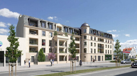 Programme immobilier neuf La Boisserie - Clamart : maisons et appartements neufs du 2 au 5 pièces à 500m du tramway T6 (92140) - Référence : 15312