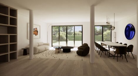 Programme immobilier neuf Le Quatuor - Clamart : maisons neuves de 5 pièces à 10 min du centre-ville (92140) - Référence : 15327