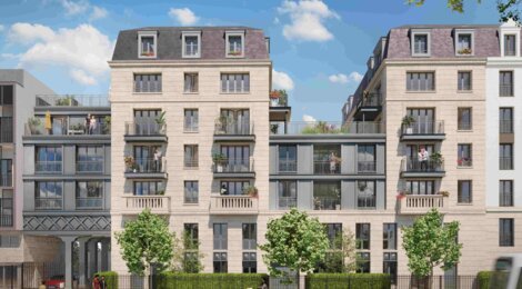 Programme immobilier neuf Ateliers 58 - Clamart Pavé Blanc à deux pas du T6 (92140) - Référence : 17278