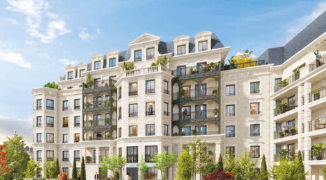 Programme immobilier neuf Panorama Beaurivage - Les Naïades - Clamart résidence arborée près du tramway T6 (92140) - Référence : 17431