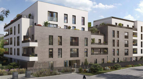 Programme immobilier neuf FAVORI - Clayes-sous-Bois : appartements neufs du studio au 4 pièces proche du futur métro 18 (78340) - Référence : 14957