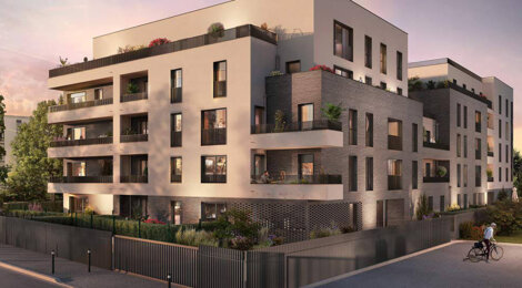 Programme immobilier neuf FAVORI - Clayes-sous-Bois : appartements neufs du studio au 4 pièces proche du futur métro 18 (78340) - Référence : 14957