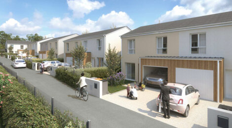 Programme immobilier neuf LE CLOS DES OLIVIERS - Cléon maisons neuves  proche du lac Patin (76410) - Référence : 12909