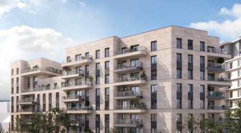 Programme immobilier neuf TOPAZE - Clichy : appartements neufs du studio au 6 pièces à 5 min des berges de Seine et du métro 13 (92110) - Référence : 15990