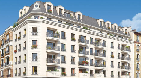 Programme immobilier neuf Villa Elvira - Clichy-la-Garenne résidence proche du Métro 14 (92110) - Référence : 16378