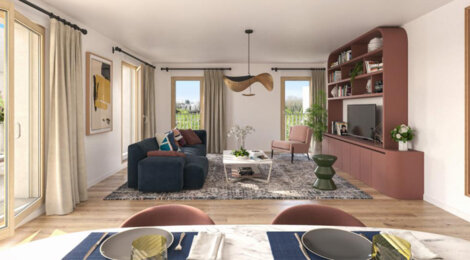Programme immobilier neuf LATITUDE SEINE - Clichy résidence calme proche ligne 13 et bords de Seine (92110) - Référence : 17818