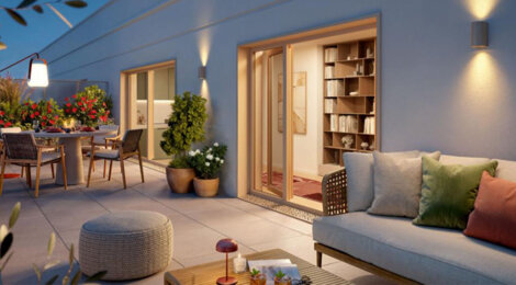 Programme immobilier neuf LATITUDE SEINE - Clichy résidence calme proche ligne 13 et bords de Seine (92110) - Référence : 17818