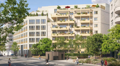 Programme immobilier neuf LATITUDE SEINE - Clichy résidence calme proche ligne 13 et bords de Seine (92110) - Référence : 17818