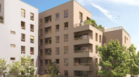 Programme immobilier neuf NOEME - Clichy-sous-Bois : appartements neufs du studio au 5 pièces proche T4 et métro 16 (93390) - Référence : 17331