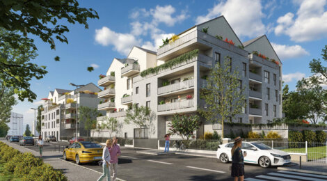 Programme immobilier neuf Coeur Gaïa - Clichy-sous-Bois résidence neuve à 2 min du T4 (93390) - Référence : 17297