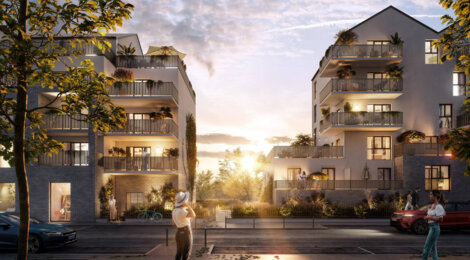 Programme immobilier neuf Coeur Gaïa - Clichy-sous-Bois résidence neuve à 2 min du T4 (93390) - Référence : 17297
