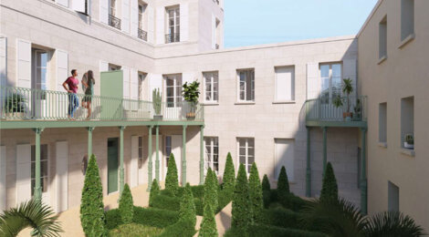 Programme immobilier neuf PAVILLON VALOIS - Cognac réhabilitation en plein centre à deux pas du Jardin Central (16100) - Référence : 14532