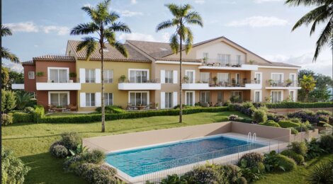 Programme immobilier neuf Terra Mare - Cogolin à proximité du centre ville à pied (83310) - Référence : 16226