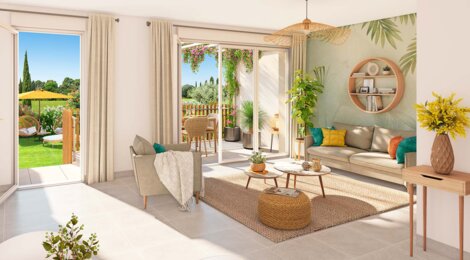 Programme immobilier neuf LES HAUTS DU GOLFE - Cogolin à proximité du port et des plages (83310) - Référence : 16092