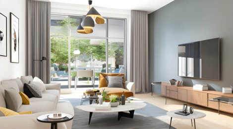 Programme immobilier neuf ENSOLEILLA - DOMAINE PRIVE - Cogolin : appartements neufs du 2 au 4 pièces à 15 min du centre historique (83310) - Référence : 17330