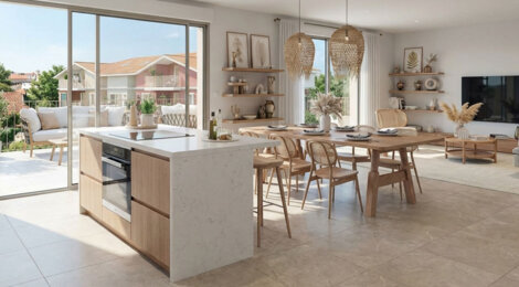 Programme immobilier neuf Soléa - Cogolin proche centre-ville à pied dans le Golfe de Saint-Tropez (83310) - Référence : 17114