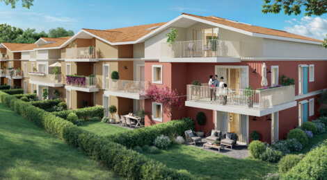 Programme immobilier neuf Soléa - Cogolin proche centre-ville à pied dans le Golfe de Saint-Tropez (83310) - Référence : 17114