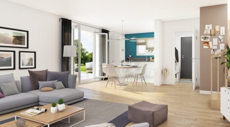 Programme immobilier neuf Sentier Soléa : Appartements - Collégien : maisons et appartements neufs du 2 au 5 pièces proche des commodités (77090) - Référence : 15231