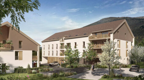 Programme immobilier neuf LES ALLÉES DIANE - Collonges : Appartements T2–T4 avec terrasses, parking sécurisé et proximité Genève (01550) - Référence : 7243