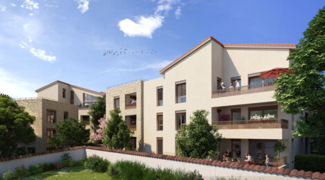 Programme immobilier neuf Les Comptines - Collonges-au-Mont-d'Or : appartements neufs T2–T5 à 5 min de la Mairie (69660) - Référence : 15909