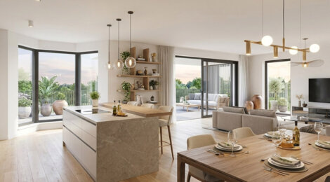 Programme immobilier neuf L'OREE de NEULAND - Colmar appartements avec jardin près du centre ville (68000) - Référence : 17454