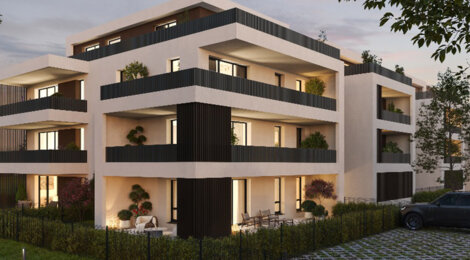 Programme immobilier neuf L'OREE de NEULAND - Colmar appartements avec jardin près du centre ville (68000) - Référence : 17454