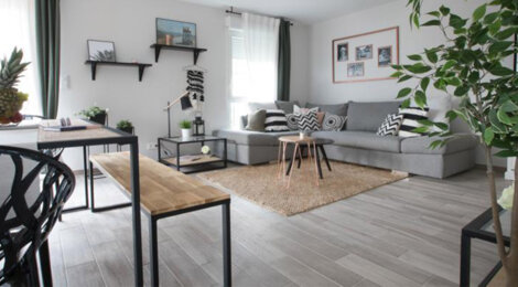 Programme immobilier neuf les carrés osmia - Colmar Duplex-Jardin près de La Petite Venise (68000) - Référence : 14057
