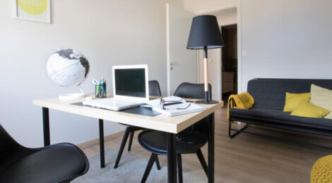 Programme immobilier neuf les carrés osmia - Colmar Duplex-Jardin près de La Petite Venise (68000) - Référence : 14057