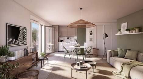 Programme immobilier neuf NOVA - Colombelles : appartements neufs du 2 au 4 pièces en ZAC Jean Jaurès (14460) - Référence : 14471