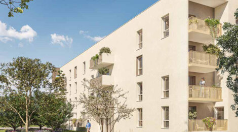 Programme immobilier neuf NOVA - Colombelles : appartements neufs du 2 au 4 pièces en ZAC Jean Jaurès (14460) - Référence : 14471