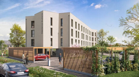 Programme immobilier neuf Transmission - Résidence Etudiante - Colombelles résidence étudiante stratégique proche de Caen (14460) - Référence : 14473