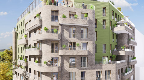 Programme immobilier neuf L'Orangerie -  Colombes : 58 appartements neufs du studio au 4 pièces au pied de la Gare Transilien J (92700) - Référence : 14879