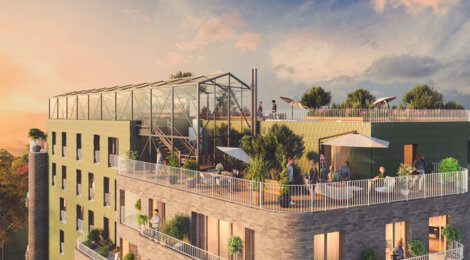 Programme immobilier neuf L'Orangerie -  Colombes : 58 appartements neufs du studio au 4 pièces au pied de la Gare Transilien J (92700) - Référence : 14879