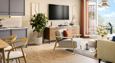 Programme immobilier neuf Esprit Valmy - Colombes appartements lumineux proche Paris Saint Lazare (92700) - Référence : 17616