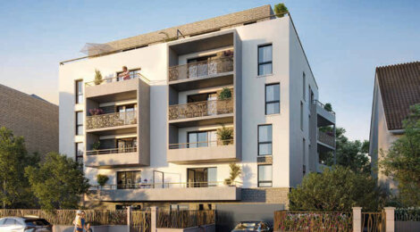 Programme immobilier neuf VILLA PRINTANIA - Colombes : Appartements studio–T4 et maisons avec terrasses, potager commun et proximité établissements scolaires (92700) - Référence : 6828