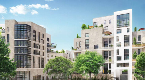 Programme immobilier neuf OVATION MAGELLAN - Colombes : appartements studios-T5 duplex avec parc paysagé en bord de Seine (92700) - Référence : 14184
