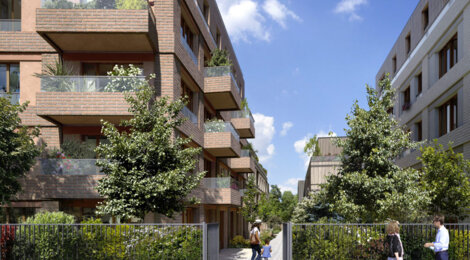 Programme immobilier neuf Les Terrasses Bel Air - Colombes : Appartements T2–T4 et maisons T4–T5 avec terrasses solarium, jardins et parking à moins de 10 min du Transilien J (92700) - Référence : 14245