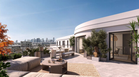 Programme immobilier neuf Rooftop 2 - Colombes proche du tram T2 et du futur T1 vers La Défense (92700) - Référence : 16324
