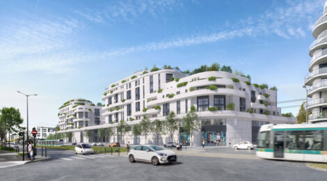 Programme immobilier neuf Rooftop 2 - Colombes proche du tram T2 et du futur T1 vers La Défense (92700) - Référence : 16324